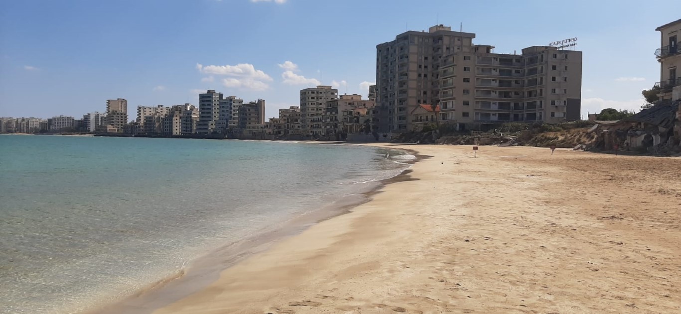 Famagusta`s beach - So called Golden sand beach